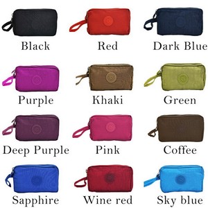 Womens-Phone-Bag-Wallet-Three-Layer-Zipper-Purse-Plus-Size-Coin-Purse-Case-GIFT