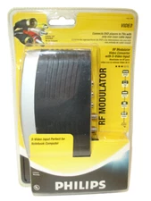PHILIPS PH61159 RF Modulator Video Converter w/ S-Video Input Perfect 4 Computer