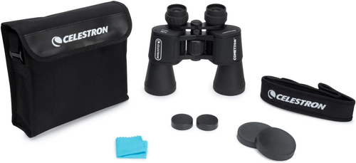 Celestron - Cometron 7X50 Bincoulars - Beginner Astronomy Binoculars - Large 50M - Picture 6 of 12