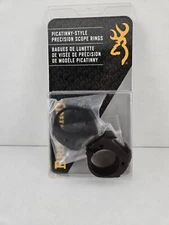 Browning Precision Picatinny Style Scope Rings 30mm Low Height Mount