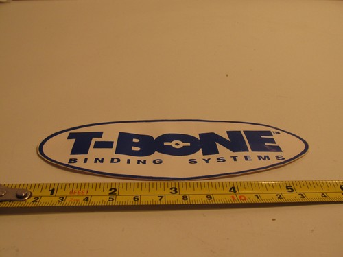 NEU SELTEN T-BONE TBONE BINDUNGSSYSTEME 2X6 AUTOAUFKLEBER AUFKLEBER ~ KOSTENLOSER SCHNELLER VERSAND! - Bild 3 von 4