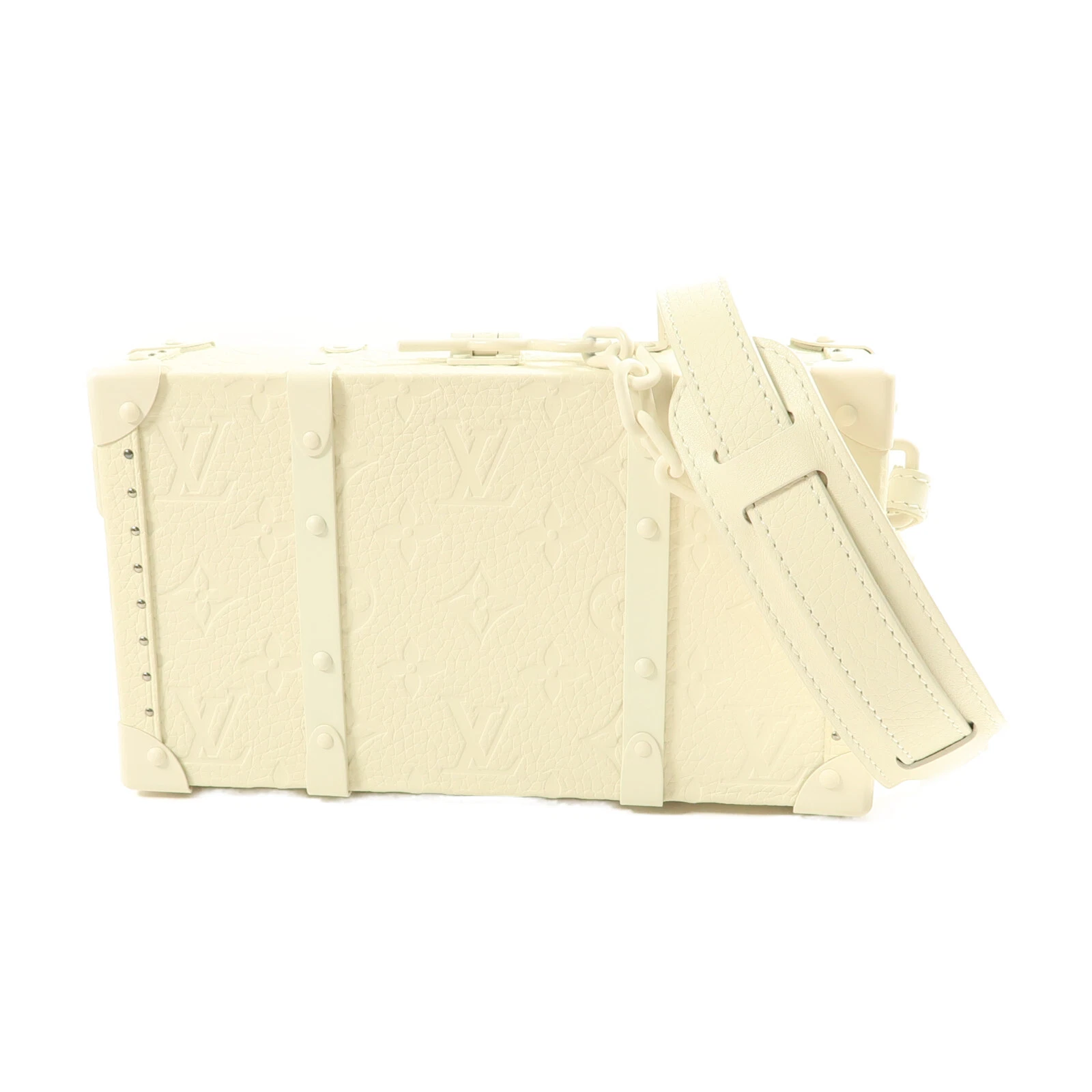 LOUIS VUITTON（LV） Borsa a mano LOUIS VUITTON LV baule 2 vie tracolla monogramma M20153 bianca