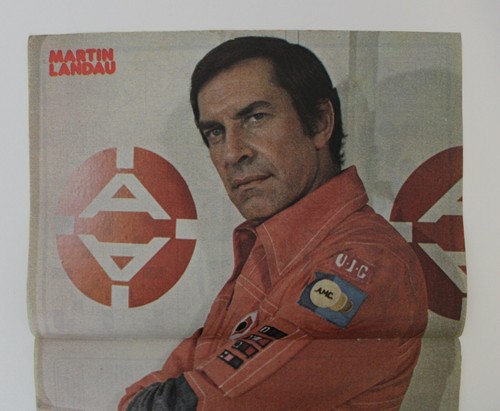 1970s Space 1999 MARTIN LANDAU (COM JOHN KOENIG) Spanish Vintage 38 cm. (15") - Picture 2 of 5