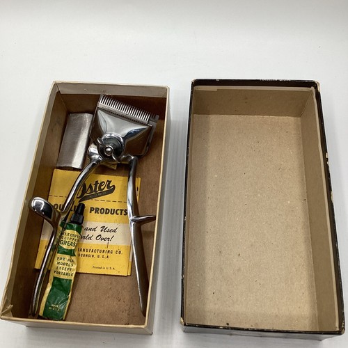 Vintage Ostermodel B Shears Manual - Picture 3 of 4