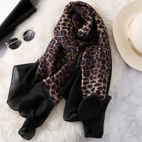 Multi-Design Silk Scarves 180x90cm Long Shawl Wraps Neck Head Scarves Hijab Tie - Picture 62 of 82
