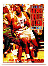 1993-94 Topps #119 Karl Malone Utah Jazz All Star HOF