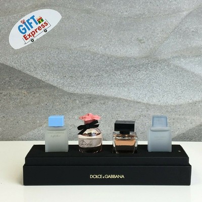 dolce and gabbana miniature perfume set
