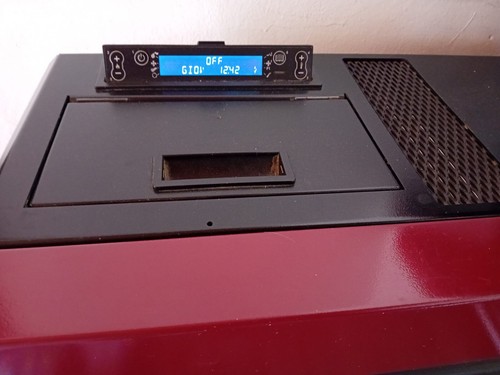 Stufa a pellet Nordica Extraflame Souvenir Steel ottime condizioni 10,2 kW - Foto 5 di 6