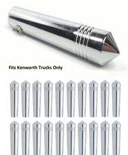 (Set/20) for Kenworth Pointed Toggle Switch Extension 1-7/8 Long Chrome Metal