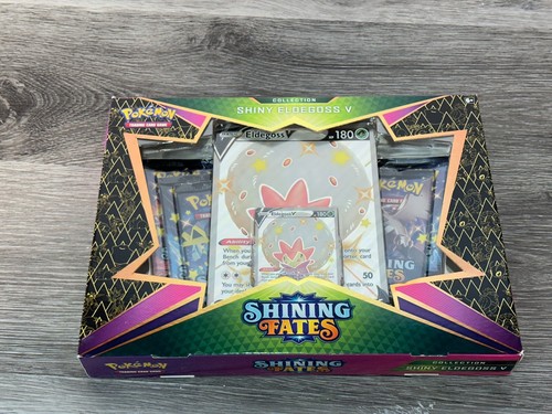 Pokemon TCG: Shining Fates Shiny Eldegoss V Collection NEU IN BOX/ SEALED - Bild 7 von 7