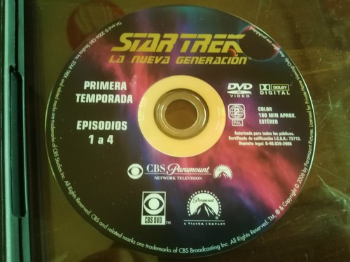 STAR TREK TEMPORADA 1 - DVD THE COLLECTOR´S EDIT CAPITULOS 1-4 EDICION ESPAÑOLA - Imagen 2 de 4