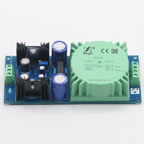Assembled LM317 LM337 Adjustable Voltage Regulator Power Supply Board