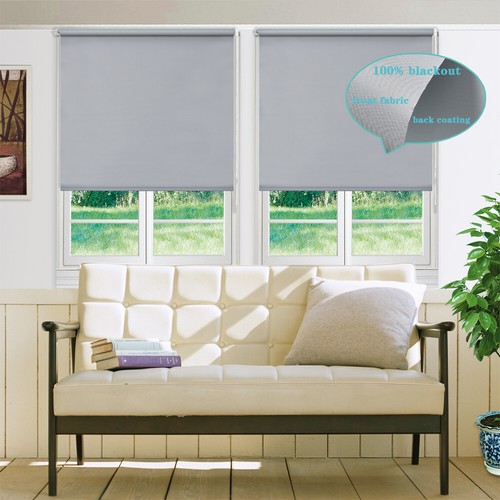 100%Blackout Roller Blinds Commercial Quality 60~210cm(W) 210/280cm(D) 6Colors - Picture 96 of 116