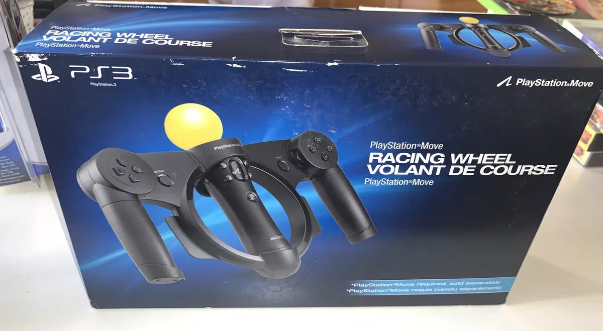 Sony Playstation 3 Move Motion Official Race Wheel PS3 move New In