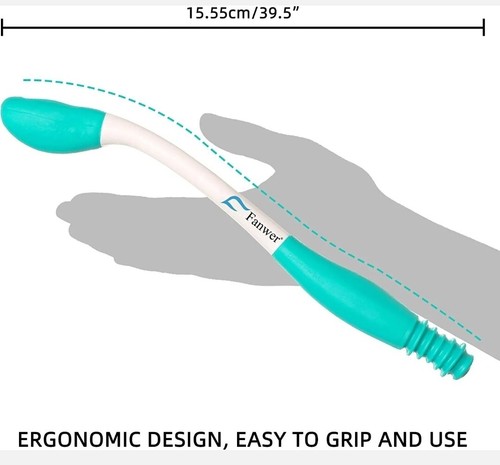 Fanwer Bottom Buddy Toilet Aids for Motion Assistance Long Reach Comfort Wiper - Bild 2 von 2