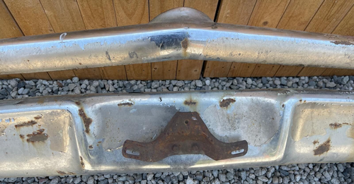 X PONTIAC BONNEVILLE CATALINA NEW CHROME PLATED FRONT BUMPER 1962 62 OEM - Picture 6 of 17