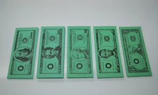 ETA hand2mind Bills, Paper  Open Box Ct $1, $5, $10, $100 Teaching Manipulative