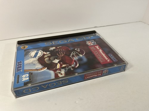 Joe Montana's NFL Football CIB Sega CD Complete Disc Case Art Manual +Reg Card - Bild 5 von 15