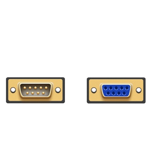 DB9 Male to Male 9 Pin Serial Port Usb 2.0 to RS232 Adapter Male / Female Plug - Afbeelding 4 van 8