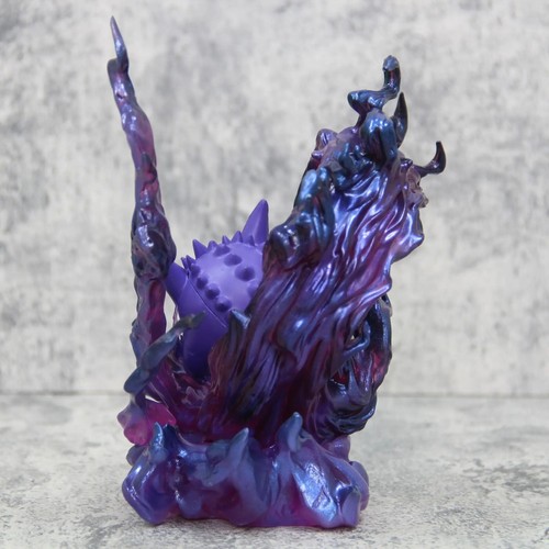 19cm Pokemon Gengar Figure Ghost Claw PVC Model Toy Gift Desk Decor Collectible - Picture 5 of 7