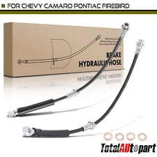 2x Brake Hydraulic Hose for Chevy Camaro Pontiac Firebird 84-92 Front Left&Right
