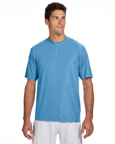 A4 N3142 Men's Polyester Cooling T Shirt Performance Crew Neck Jogging T-Shirt - Picture 86 of 233