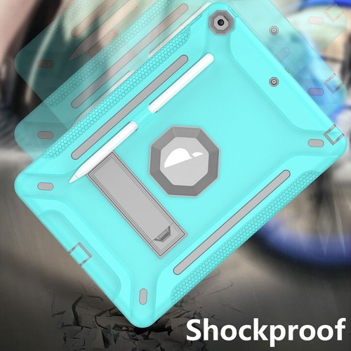 For iPad 10.2 7th 6th Gen Air 3 Pro 10.5" Heavy Duty Shockproof Stand Case Cover - Picture 61 of 76