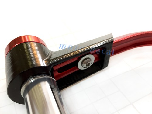 CNC 7/8" Handle Bar End Levers 3D Guard For 848/EVO 1198/S/R 1098/S/Tricolor - Picture 4 of 7