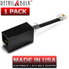 Phone Jack to Ethernet Adapter Rj45 Female to Rj11 Male for Landline Telephone