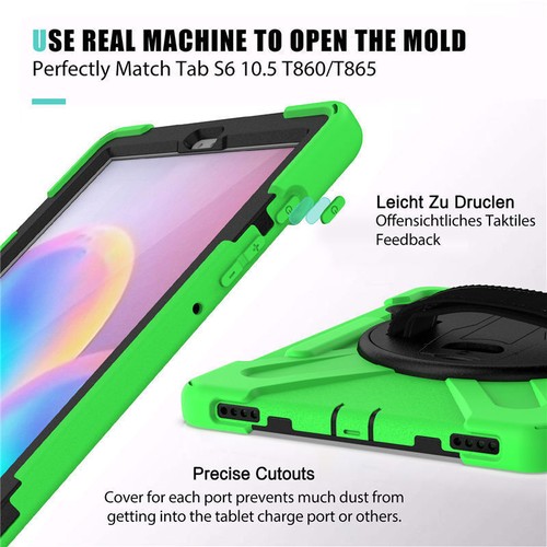 For Samsung Galaxy Tab S6 S7 S8 11" 12.4" Tablet Hybrid Shockproof Case Cover - Picture 31 of 81