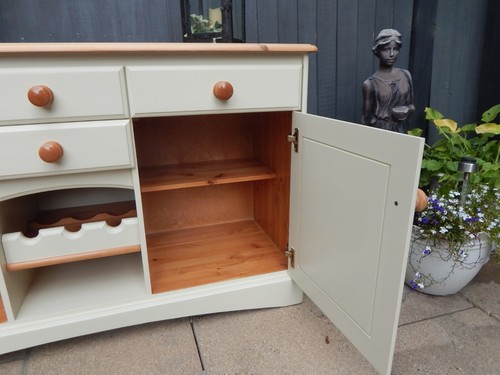 Sideboard , Cupboard ,Dresser , Buffet , Vintage , Pine , upcycled . - Picture 9 of 12
