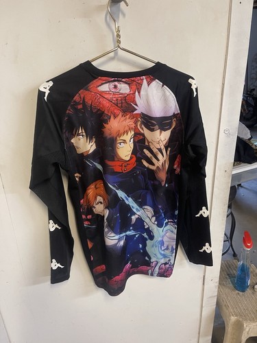 Kappa x Jujutsu Kaisen Sukuna Crunchyroll Jersey Style Shirt Herren Gr. M Selten Neu - Bild 3 von 7