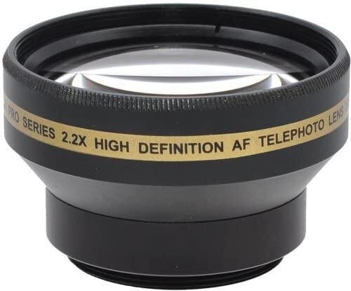Tele Lens for Panasonic VDR-D230, VDR-D300,