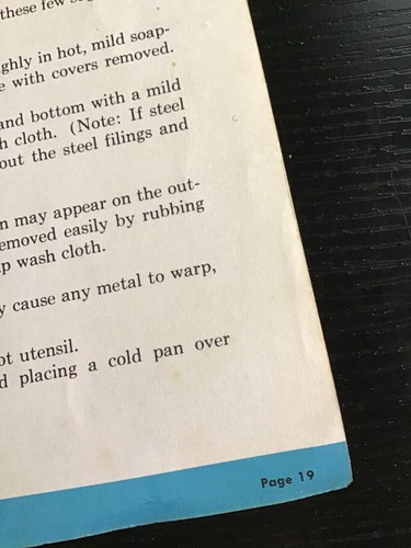 Vintage Duncan Hines Stainless Steel Cookware Recipes and Instruction Booklet - Afbeelding 7 van 12