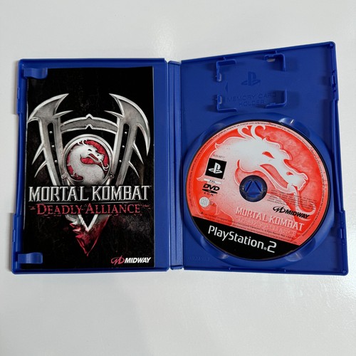 Mortal Kombat: Deadly Alliance PlayStation 2 PS2 + Manual Tracked Post Midway MA - Picture 4 of 8
