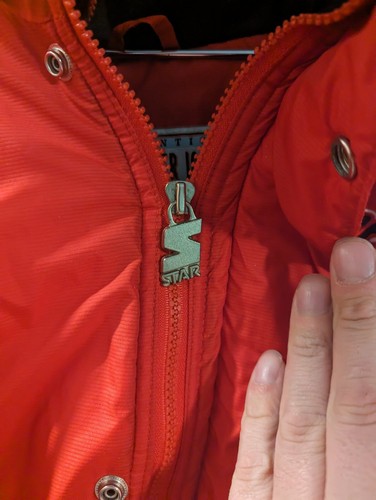 Vintage NHL Detroit Red Wings Herren große strapazierfähige Jacke mit vollem Reißverschluss - Bild 3 von 6