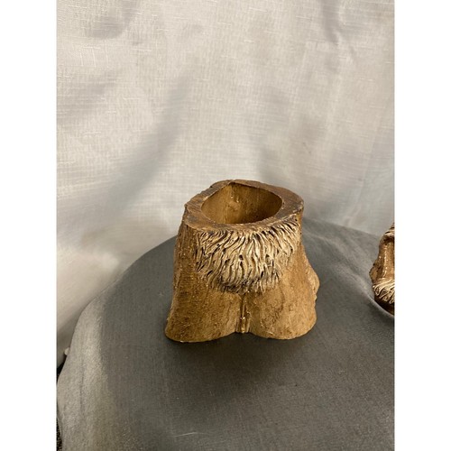 Carved Tree Spirit Old Man Wizard Faux Wood Figure and Stash Box 10 in tall  EUC - Picture 13 of 18