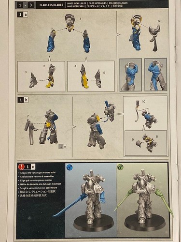 40K Warhammer Emperors Children NEW Flawless Blades Single Figures Off Sprues - Picture 2 of 8