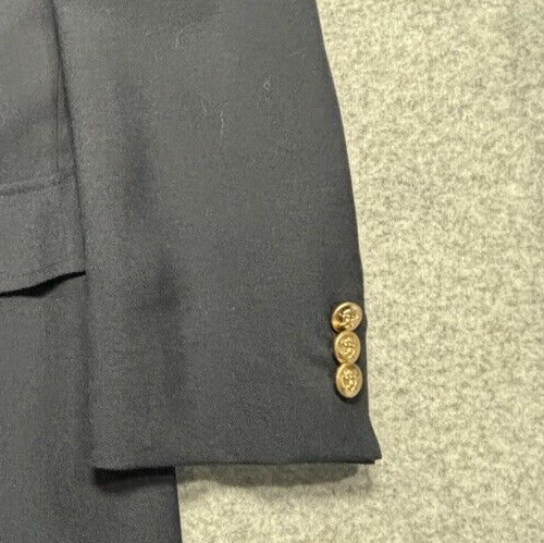 Jack Nicklaus Tournament Series Mens Blazer Navy Sport Coat Jacket 39S Union USA - Picture 4 of 11