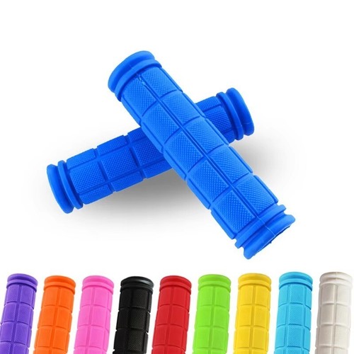2x Soft Bike Handlebar Handle Hand Grips BMX MTB Mountain Bicycle Scooter - Picture 2 of 9