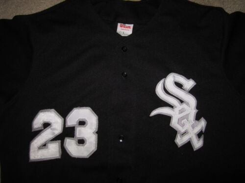 Robin Ventura #23 Chicago White Sox MLB Wilson Trikot LG L Rookie Vintage - Bild 2 von 4