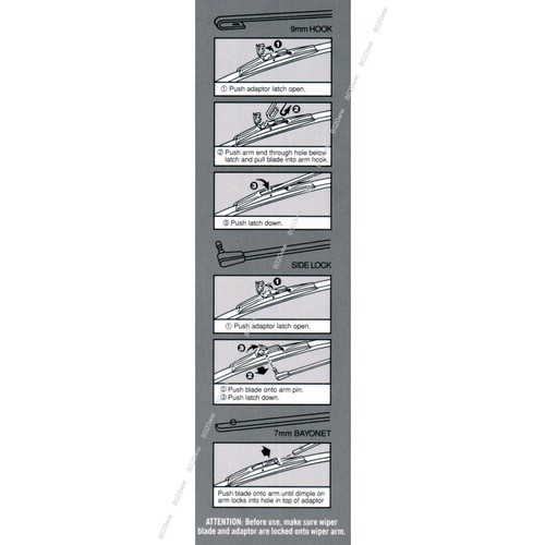 TRICO NeoForm 16-180 18" Super-Premium Beam-Style Wiper Blade - Toda la temporada - Imagen 5 de 6