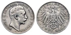 GERMANY *** 1892 *** PRUSSIA *** SILVER 2 MARK *** KEY DATE *** RARE *** e1