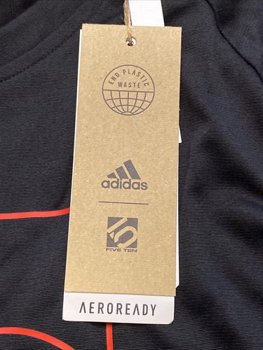 Adidas Five Ten Damen Langarm Trikot Schwarz Größe Large HG1299 Neu mit Etikett - Bild 2 von 5