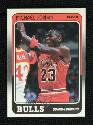 1988-89 Fleer Michael Jordan #17 HOF