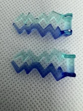 LEGO Star Wars Force Lightning Bolts Part Trans-Light Blue x2 Palps Vader Sith