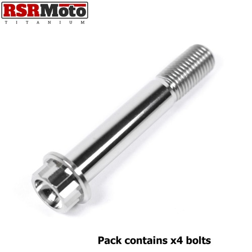 Ducati Multistrada 1200 1260 Titanium Front Caliper Bolts 12 Point Bi-Hex Head - Picture 6 of 10