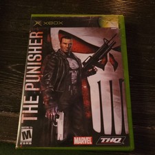 The Punisher Microsoft Xbox. Complete With Manual. TESTED 