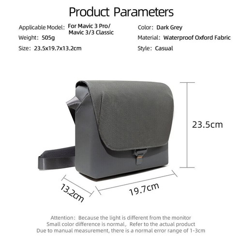 Shoulder Bag Case |Portable,Waterproof|For DJI Mavic 3 Pro Mavic 3 Air 3s CombZT - Picture 3 of 10