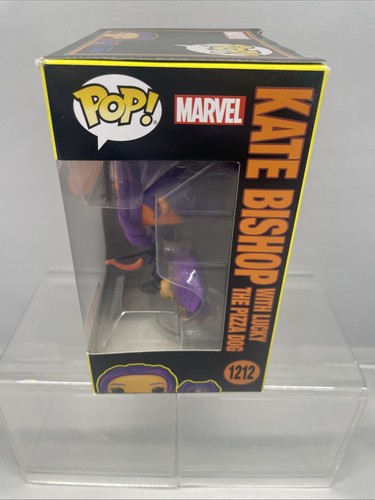 Funko Pop! Vinyl: Marvel - Kate Bishop with Lucky (Black Light) - Target... - Picture 10 of 13